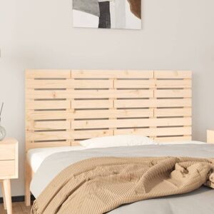 Wall Headboard 146x3x63 cm Solid Wood Pine vidaXL Wall Headboard 146x3x63 cm Solid Wood Pine vidaXL
