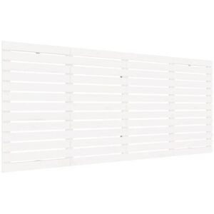 Wall Headboard White 206x3x91.5 cm Solid Wood Pine Vidaxl Wall Headboard White 206x3x91.5 cm Solid Wood Pine Vidaxl