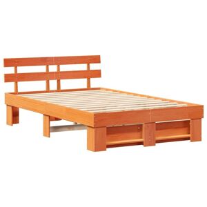 Vidaxl Solid Pine Bed Frame - Bed Frame Vidaxl Solid Pine Bed Frame - Bed Frame