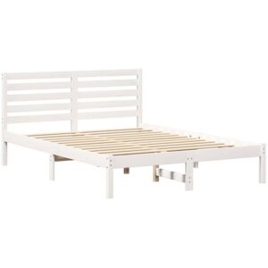 Vidaxl Pine Wood Bed Frame - Modern Style - Supports All Mattresses Vidaxl Pine Wood Bed Frame - Modern Style - Supports All Mattresses