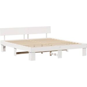 VidaXL Wooden Bed Frame 180x200cm - Modern Minimalist Design VidaXL Wooden Bed Frame 180x200cm - Modern Minimalist Design