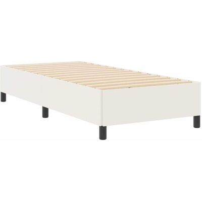 Vidaxl Cream 80x200 Bed - Minimalist Design Vidaxl Cream 80x200 Bed - Minimalist Design