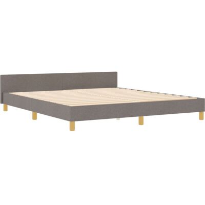 VIDAXL Bed Frame - Modern Tortora 180x200cm Stylish & Durable VIDAXL Bed Frame - Modern Tortora 180x200cm Stylish & Durable