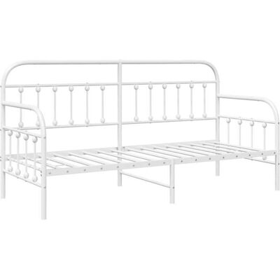 VIDAXL Bed Frame White 80x200cm Modern Support VIDAXL Bed Frame White 80x200cm Modern Support