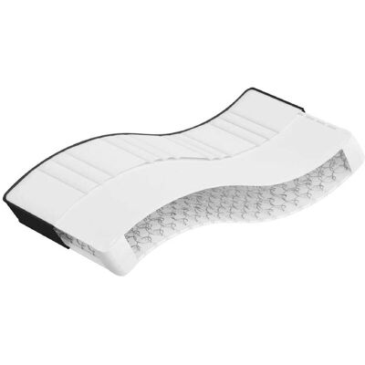 Bonnell Spring Mattress Medium 90x200 cm vidaXL Bonnell Spring Mattress Medium 90x200 cm vidaXL