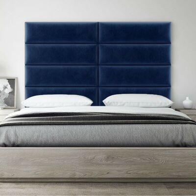 Vant Panels - Panneau Décoratif Tête De Lit Capitonnée 91cm Cuir Gris Vant Panels - Panneau Décoratif Tête De Lit Capitonnée 91cm Cuir Gris