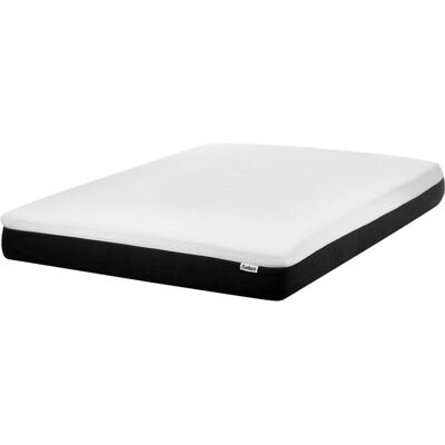Beliani Latex Foam Mattress - White & Black EU Double Support Beliani Latex Foam Mattress - White & Black EU Double Support