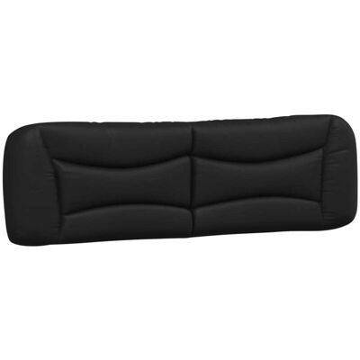 vidaXL Headboard Cushion Black 180 cm Faux Leather - Headboard Cushion vidaXL Headboard Cushion Black 180 cm Faux Leather - Headboard Cushion