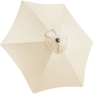 Christow - Replacement Parasol Canopy - 2m - Cream - Cream