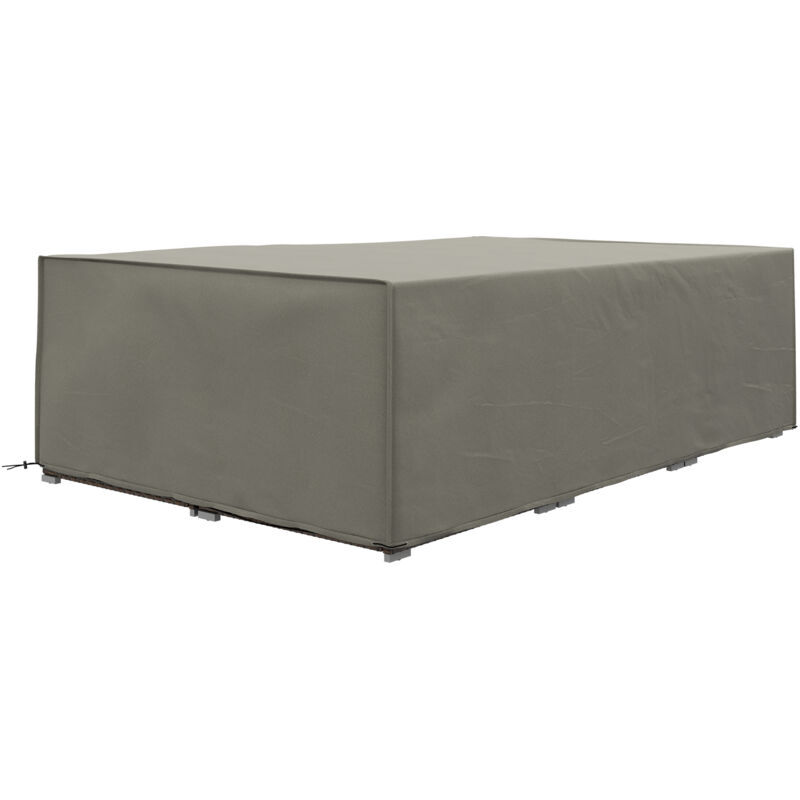 Outsunny - Garden Furniture Cover Outdoor Waterproof Rattan Set Rain Protection Grey - Grey