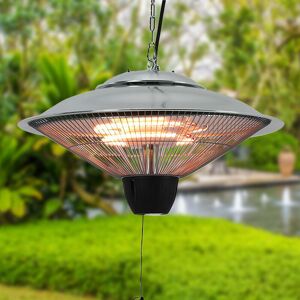 LIVINGANDHOME 1500W Electric Pendant Heaters Ceiling Patio Heater