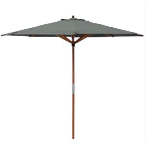 Cheshire Garden Furniture - 2.7m Grey Wooden Parasol