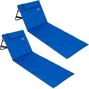 DETEX 2 Beach Mat Padded Adjustable Backrest Outdoor Picnic Holiday Travel Park Travel