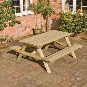 Cheshire Garden Furniture - 6ft Picnic Bench