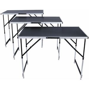 Groundlevel - Adjustable Height Folding table - 3 Tables