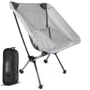 Ultralight Backpacking Foldable Chair - grey - grey - Asab