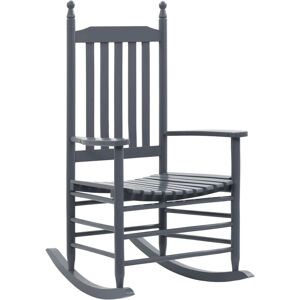 August Grove - Barrett Rocking Chair by Grey