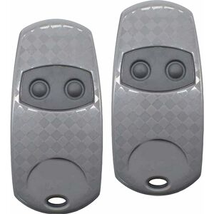 Denuotop - Came Top 432EE Remote Control, 2 Handheld 433 Remote Controls, Compatible with Top432NA/432/432EV/432A /432M/432S T432/433.92MHz Door and