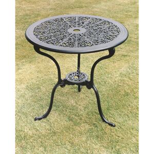 Jardine Leisure - Coalbrookdale 68cm Table British Made, High Quality Cast Aluminium Garden Furniture - L68.5 x W68.5 x H68 cm