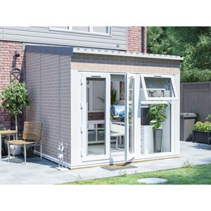 Dunster House Ltd. - Conservatory Alternative Insulated - Addroom® Garden Room Brick Effect 3m x 3m