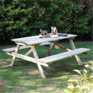 Cheshire Garden Furniture - Deluxe 4ft Picnic Table