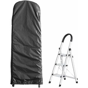DENUOTOP Folding Ladder Cover Indoor Dustproof Household Stepladder Covers for Patio Garden Outdoor Household Folding Step Ladder Storage Bag Protector
