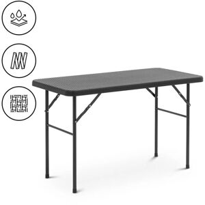 Uniprodo - Folding Table large folding table fold up table 75 kg 0 x 0 x 0 cm black