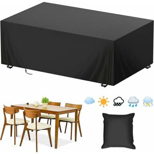 Héloise - Garden Furniture Cover, Garden Furniture Covers, 210D Oxford Fabric, Garden Table Cover, Waterproof Anti-UV, All Weather Protection