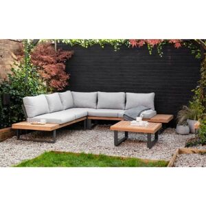 Garden Trading Indoors Outdoors Amberley Sofa Side Coffee Table Set Patio Wooden