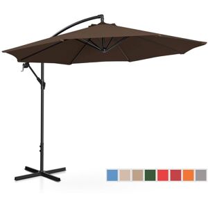 UNIPRODO Garden umbrella round ø 300 cm tiltable bar upf 50+