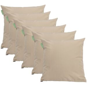 Gardenista - Outdoor Scatter Cushions, Water Resistant Square Pillows for Rattan Chairs, 45X45cm Garden Decorative Cushions with Ready Hollowfibre