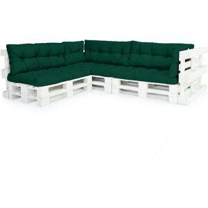 Gardenista - Outdoor Tufted Cushions for Pallet Furniture, Water Resistant Tufted Seat and Back Cushions for Garden, 6 pieces Replacement Furniture