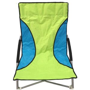 Green Nalu Folding Low Seat Beach Chair Camping Chair