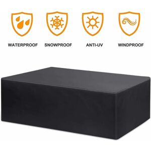 Groofoo - Outdoor Furniture Cover Waterproof Garden Table Garden Furniture Seat Protective Cover Breathable Cover Garden Chair Garden Tables and