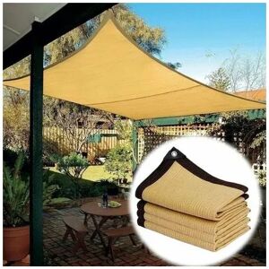 Rectangular Shade Sail,90% uv Resistant Sun Shade Breathable Mesh Sun Protection for Garden Patio Camping Balcony Awning (2x2m) - Groofoo