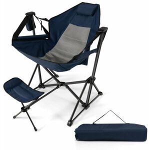 COSTWAY Hammock Camping Chair Folding Swinging Rocking Lightweight Chair