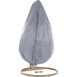 Beliani - Hanging Chair Rain Cover pvc Coated Polyester 200 x 120 cm Grey chuva - Grey