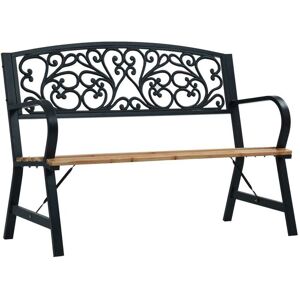 Hommoo - Garden Bench 120 cm Wood VD30279