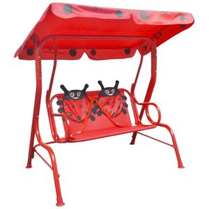 Kids Swing Seat Red VD26720 - Hommoo