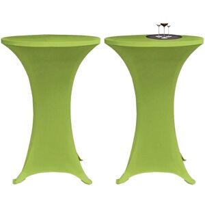 Hommoo - Stretch Table Cover 2 pcs 70 cm Green