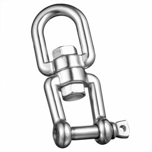 360 ° Swivel Stainless Steel Hook for Yoga, Hammock, Punching Bag and Gym 10MM - Langray
