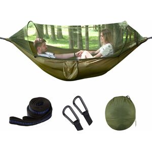 Langray - Hammock, Camping Hammock, Double Travel Hammock and Shoulder Strap with Mosquito Net - Portable Nylon Hammock - Suitable for Camping Travel