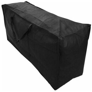 ORCHIDÉE Large Garden Furniture Carry Bag Cushion Waterproof Storage Bag Black 1737651CM