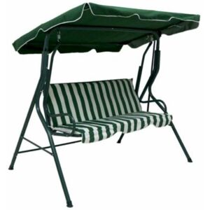 Groundlevel - led Garden Swing Seat with Canopy