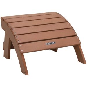 Adirondack Ottoman - Brown - Lifetime