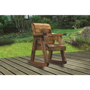 Little Fellas Wooden Rocker Chair Rocking Seat Garden Kids - Charles Taylor