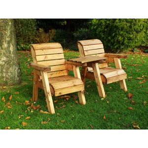 Little Fellas Wooden Garden Companion Seat Straight Chair Set Kids - Charles Taylor