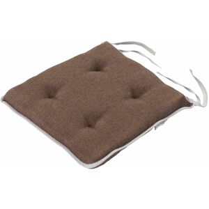 Indoor Water Resistant Non-Slip Seat Pad kitchen Chair Living Room Cushions 4pk, Brown - Loft 25