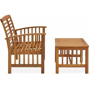 Berkfield Home - Mayfair 2 Piece Garden Lounge Set Solid Acacia Wood