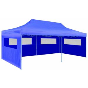 Berkfield Home - Mayfair Blue Foldable Pop-up Party Tent 3 x 6 m